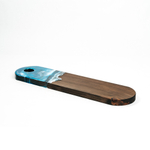 Доска разделочная из древесины сибирского кедра с эпоксидной смолой. RD82