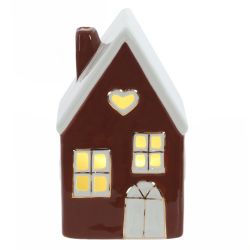 GAEM Изделие декоративное "Домик" с подсветкой (LR44x2), L8,5 W7 H14 см, 2в.