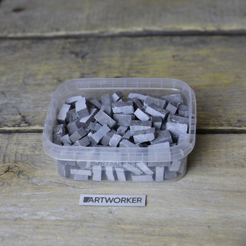 Натуральный камень колотый на модуль для мозаики