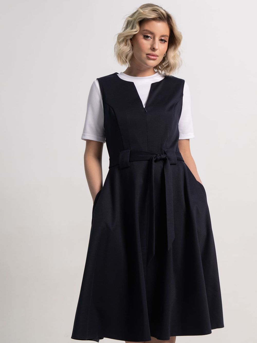 Платье Эрика (темно-синее) П15204-53М LT Collection