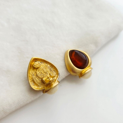 Клипсы Givenchy с камнями