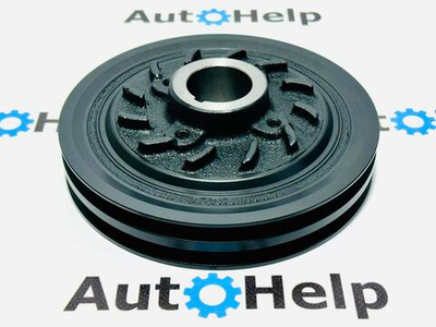 Шкив коленвала Mitsubishi MD110165 4D56 2 ремня