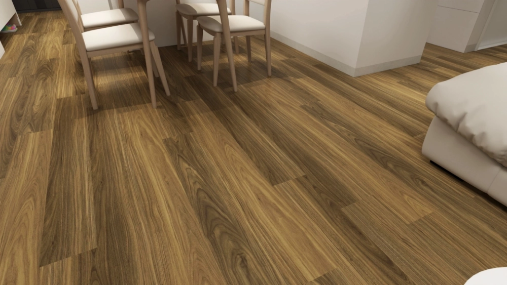Кварц-винил SPC Union Creative 4 мм Орех Ариал 2.2326 м2