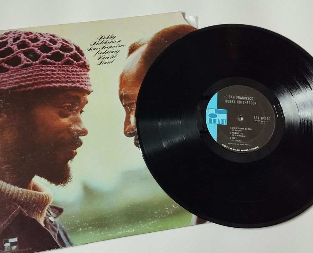 Винтажная виниловая пластинка LP Bobby Hutcherson Featuring Harold Land San Francisco (USA 1971)