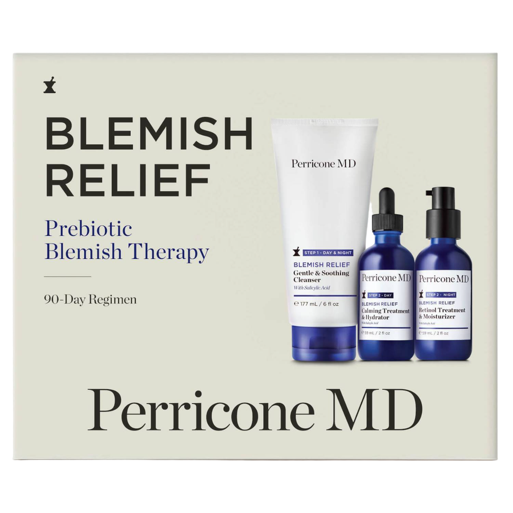 Perricone MD Blemish Relief Prebiotic Blemish Therapy 90 Day Regimen Kit