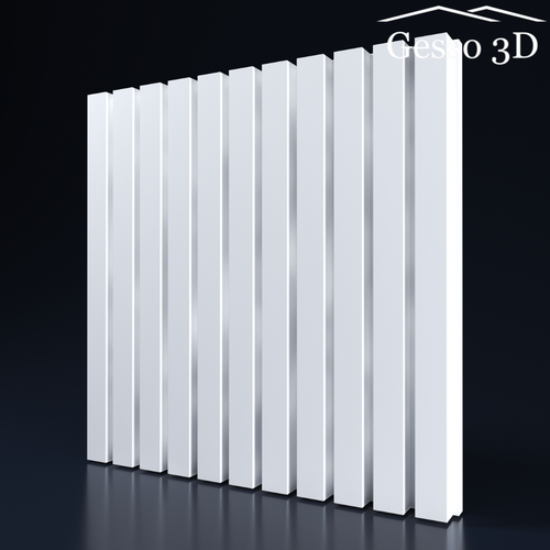 Гипсовая панель Рейка крупная