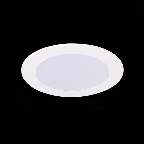 ST212.508.10 Св-к встр. Белый LED 1*10W 3000K/4000K/6000K 850Lm Ra80 110° IP20 D120xH30 220-240V Встраиваемые светильники