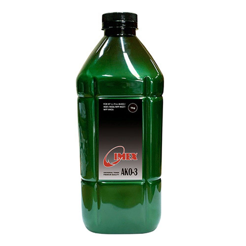 Тонер для HP Универсальный тип AKO-3 (1кг, IMEX) Green Line