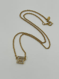 Кулон-лого с кристаллами Givenchy