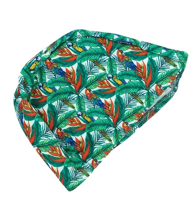 Шапочка для плавания лайкровая детская Aruna Попугаи