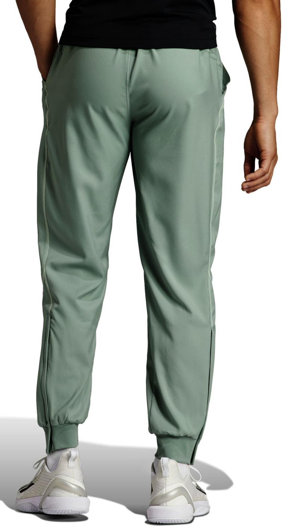 Мужские теннисные штаны Adidas Tennis Pants Pro - зеленый