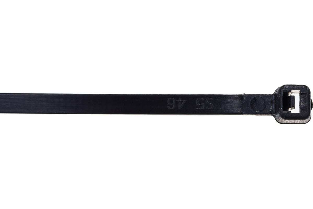 Нейлоновые хомуты Зубр черные, 3.6x200 мм, 100 шт. 309030-36-200