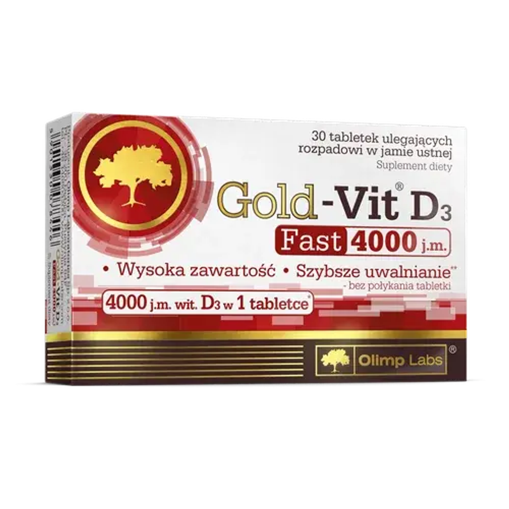 Olimp Gold-Vit D3 Fast 4000 - 30 таблеток