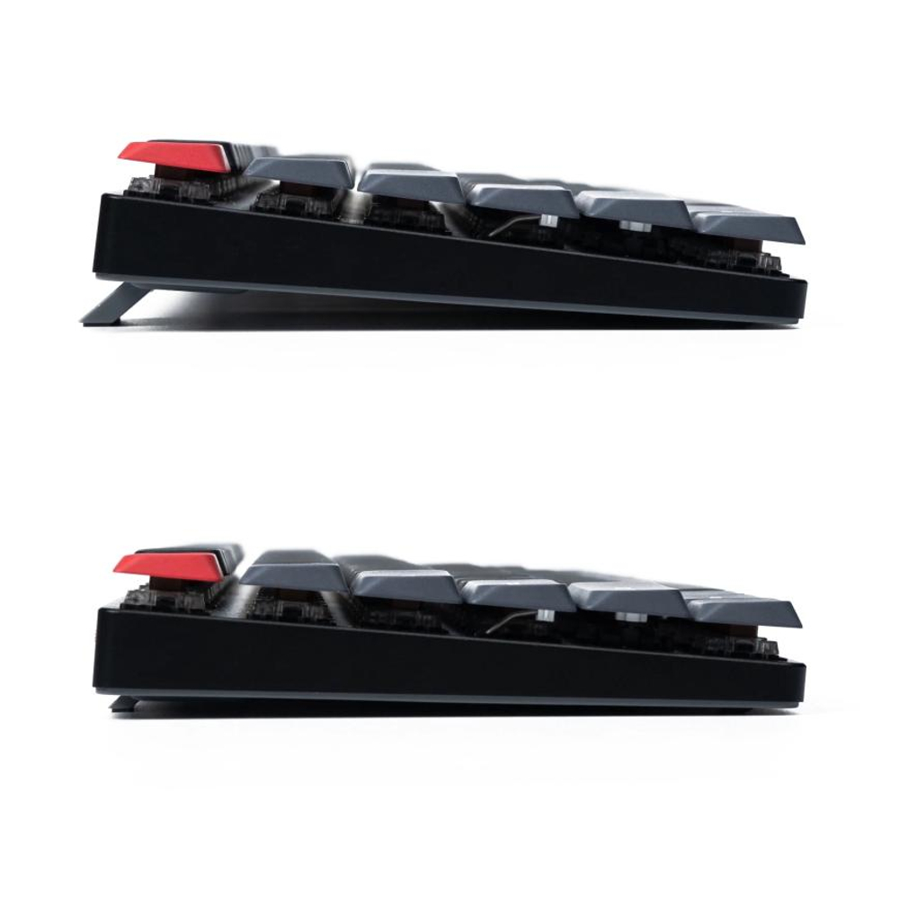 Беспроводная механическая клавиатура Keychron K13 Pro (Чёрный | Black) Русифицированная раскладка ANSI 80% с цифровым блоком. Ультратонкая. Есть RGB-подсветка, Hot-Swap и QMK/VIA