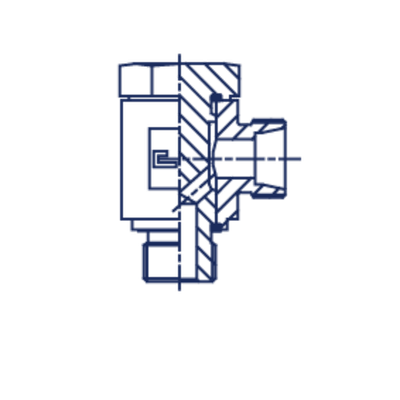 Соединение JE DS6 BSP 1/4 (корпус)