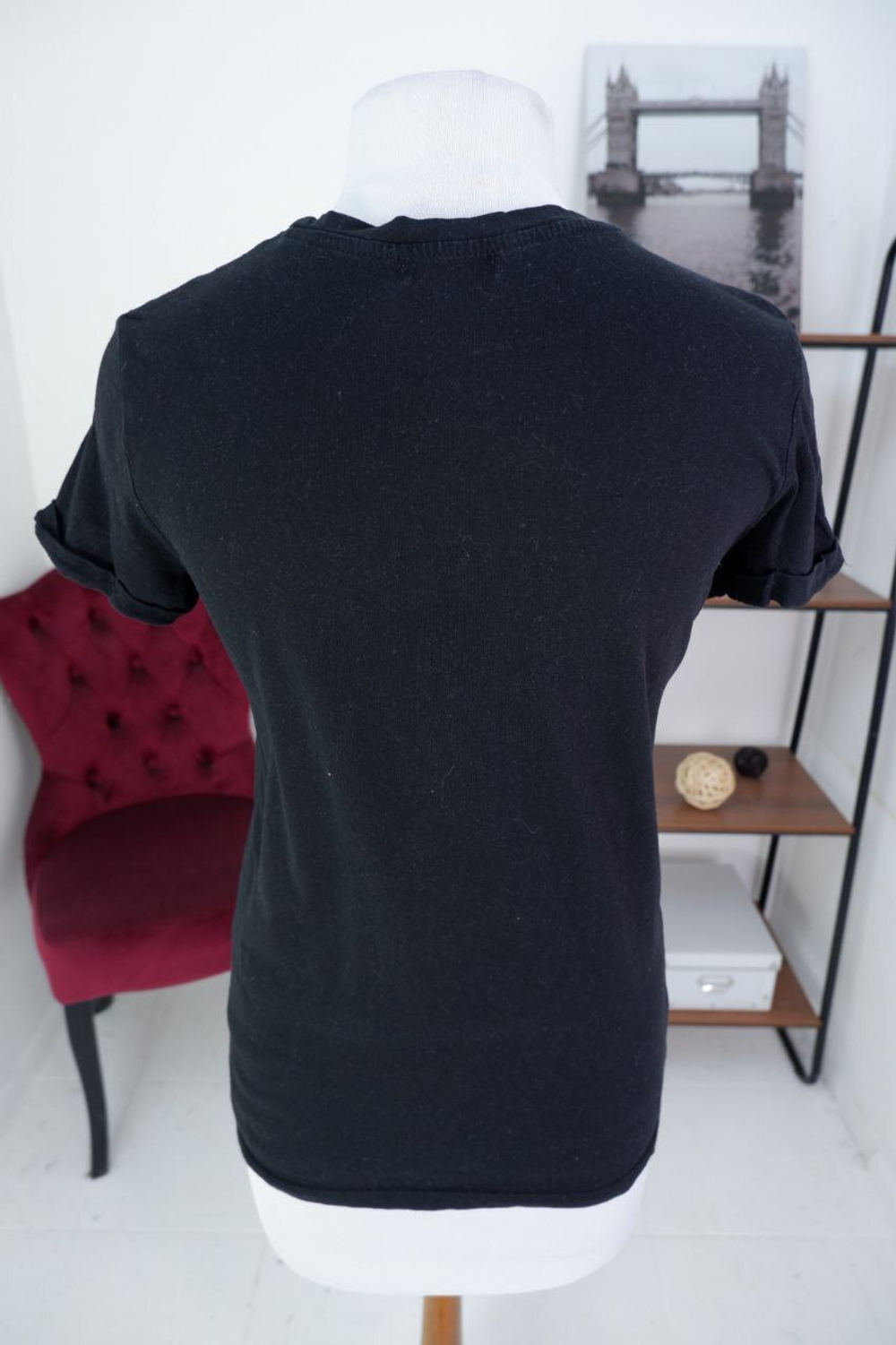 Футболка Bershka хлопковая на каждый день 46 размер