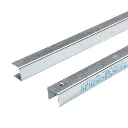 Профиль потолочный направляющий (ППН) Knauf 0.6 мм 28x27x3000 мм