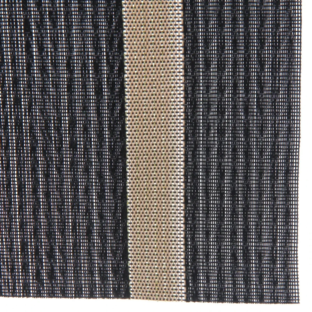 Салфетка на стол 30*45см «Дарио» плетеная черная