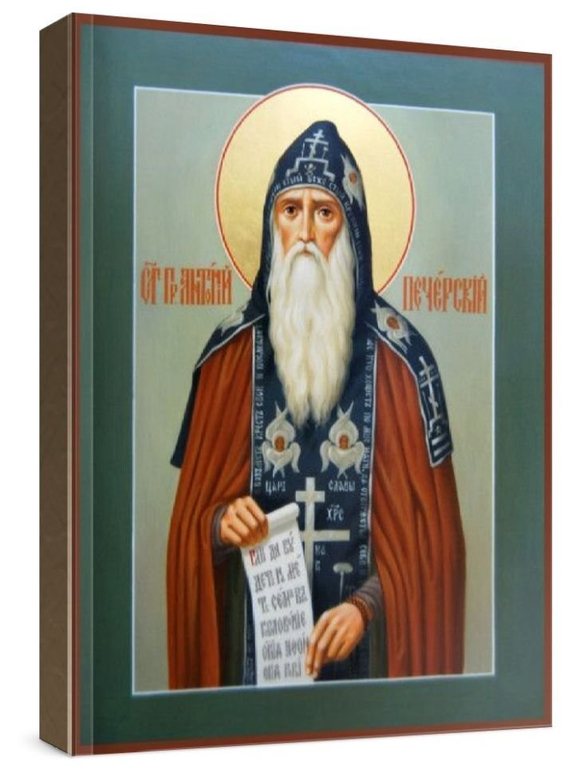 Антоний Печерский (рукописная икона)