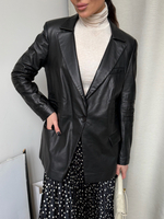 Кожаный жакет, XS