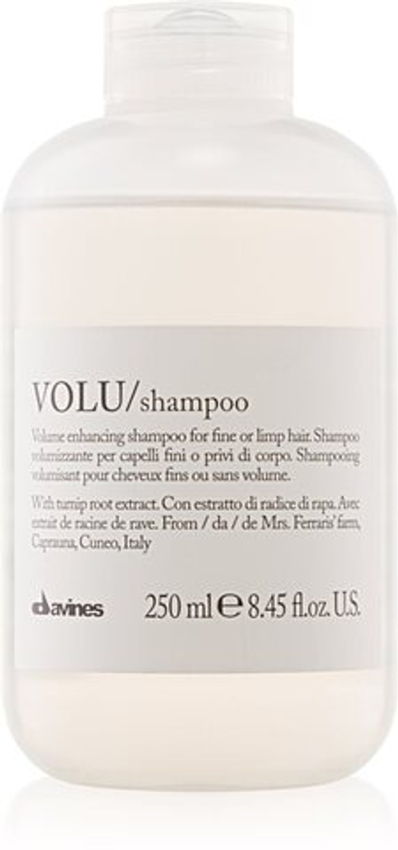 Davines Essential Haircare VOLU Shampoo - шампунь для объема /   250  ml  / GTIN 8004608242512