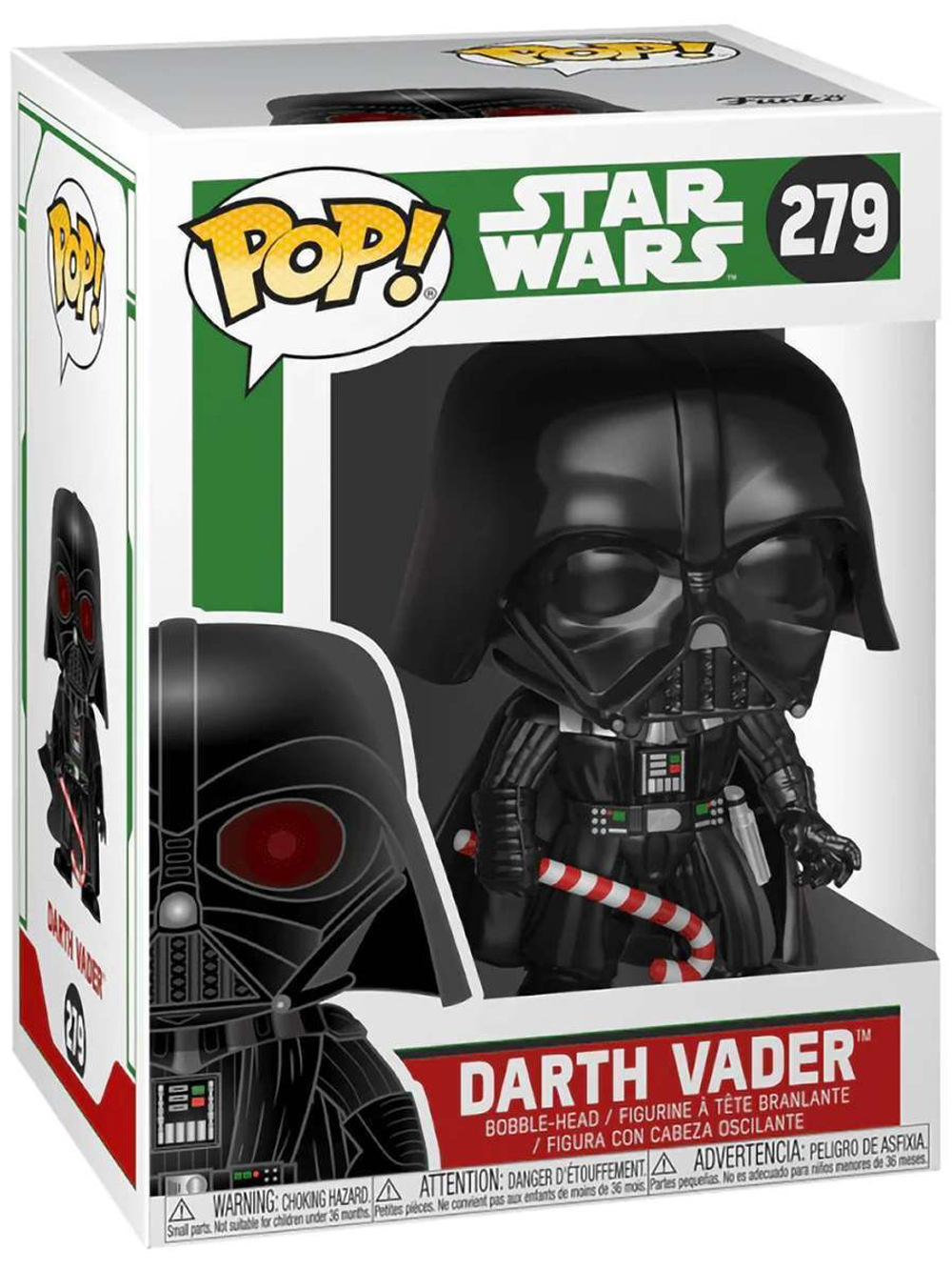 Фигурка Funko POP! Bobble Star Wars Holiday Darth Vader w/(GW) Chase (279) 33884