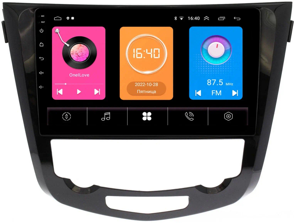 Магнитола для Nissan X-Trail T32, Qashqai J11 2014-2022 - OEM GT10-1009/1010 на Android 10, 2Гб-16Гб