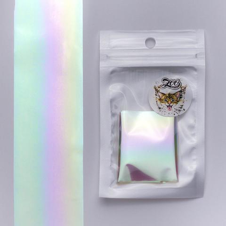 1580 Фольга переводная 4*50 см "Северное сияние"