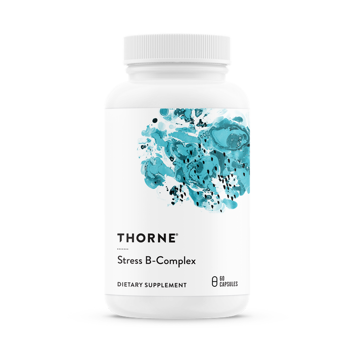 Комплекс витаминов B, Stress B-Complex, Thorne Research, 60 капсул