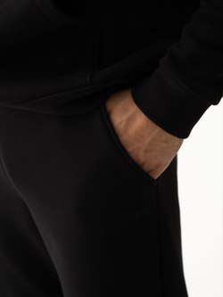 Костюм мужской спортивный теплый. Уголь