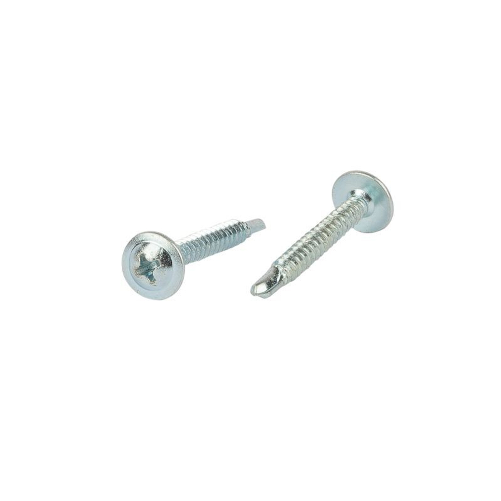 Саморез с прессшайбой сверло 4,2х32 мм оцинкованный Yoko