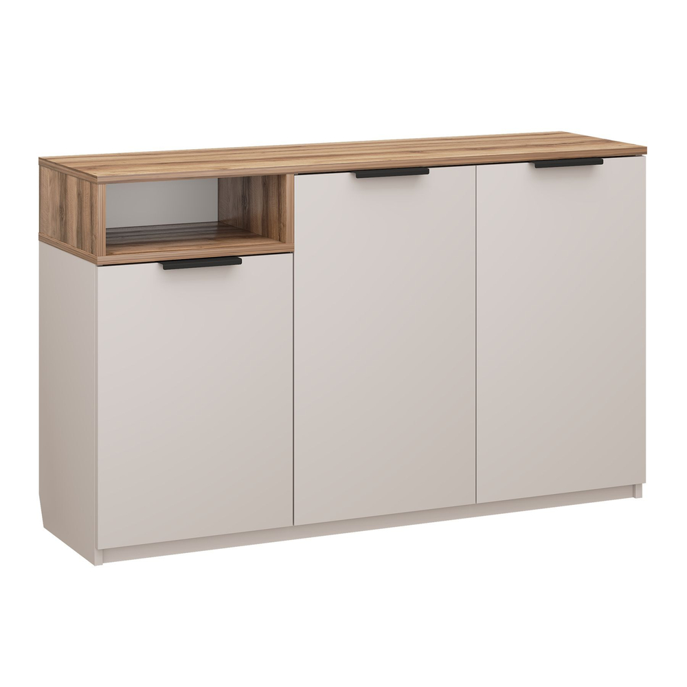 Комод для одежды с полками Кашемир/Авелано Чарли 120х35х73 см