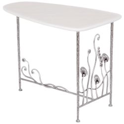 Столик декоративный Блюм - 2 Античное серебро