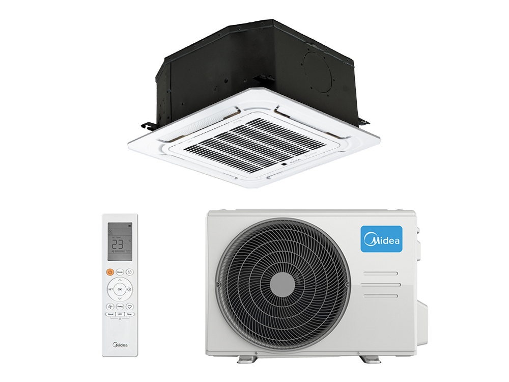 Кассетный кондиционер с низкотемпературной доработкой Midea MCA3/MOU mca3-18hrn1-qb6/mox330u-18hn1-qb6/-40/t-mbq4-03e