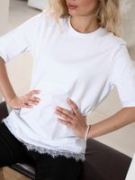 Фуфайка (футболка) женская Бетти Виотекс БЕЛЫЙ