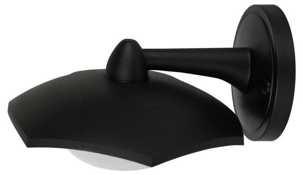 Светильник светодиодный садово-парковый ДБУ 07-8-007 Дели 5 8Вт 6500К IP44 6 гранный настенный черн. ЭРА Б0057527