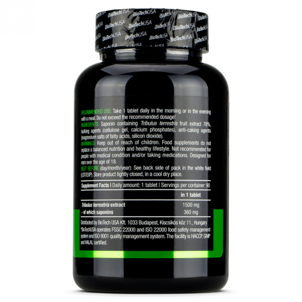 Тестобустер BioTechUSA Tribulus Maximus 90 таблеток