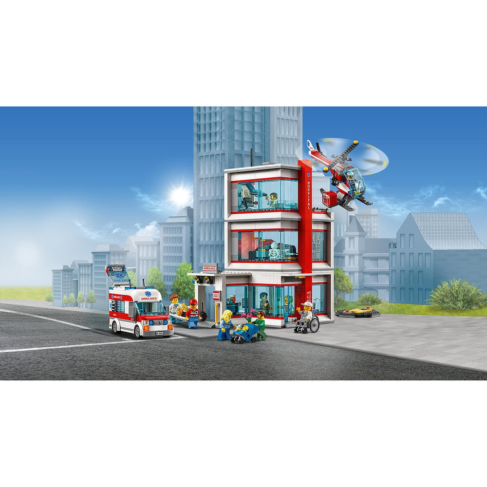 LEGO City: Городская больница 60204 — City Town — Лего Сити Город