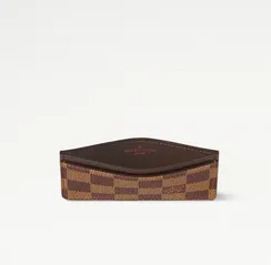 Визитница Louis Vuitton из канвы Damier, коричневый