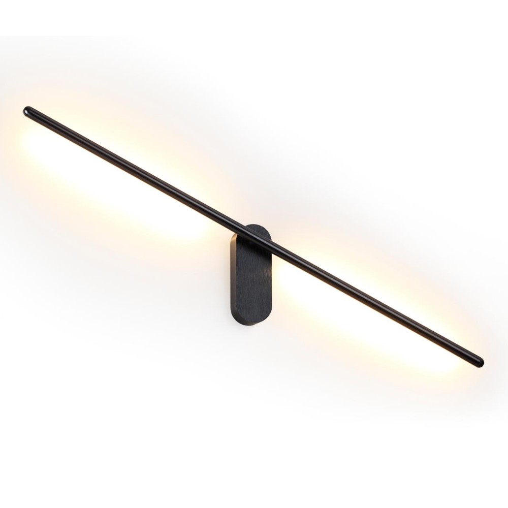 3858/12WB HIGHTECH ODL19 000 черный Настенный светильник LED 12W 710Лм 3000К 220V MILL