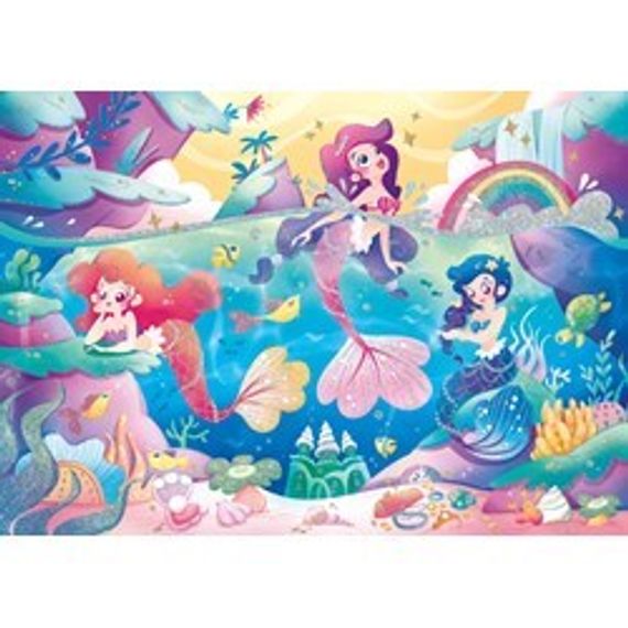 Puzzle PZL 104 GLITTER UNDER THE SEA