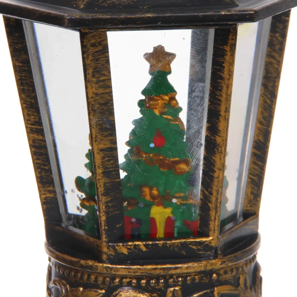 Сувенир с подсветкой «Фонарь-Ёлочка» 8*7*14 см