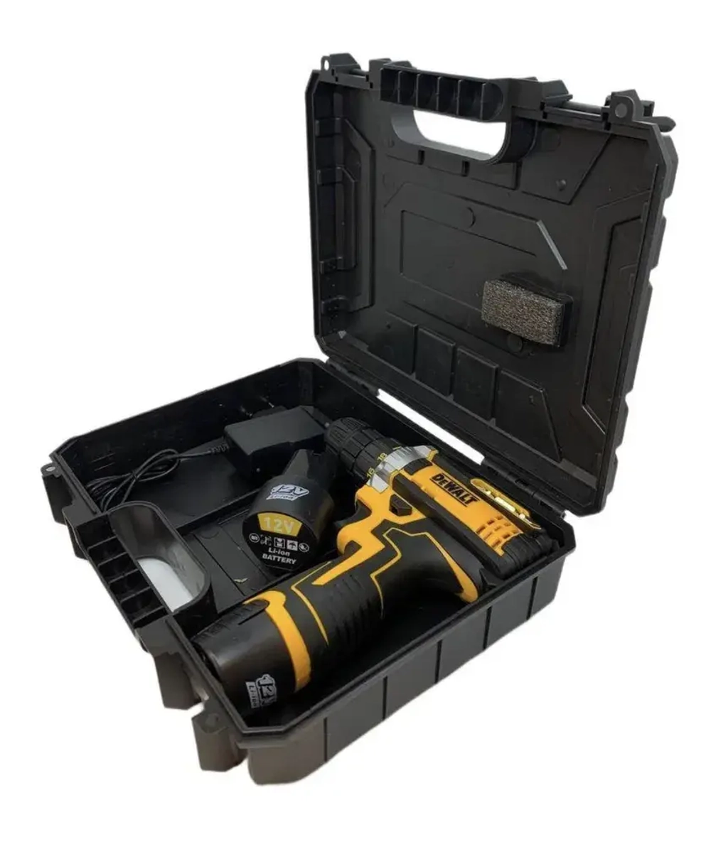 DeWalt Дрель-шуруповерт, 12 В, 36 Нм, 2 АКБ