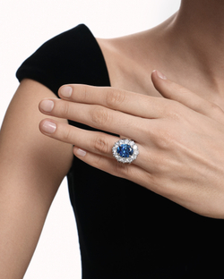 Кольцо Reine Blue