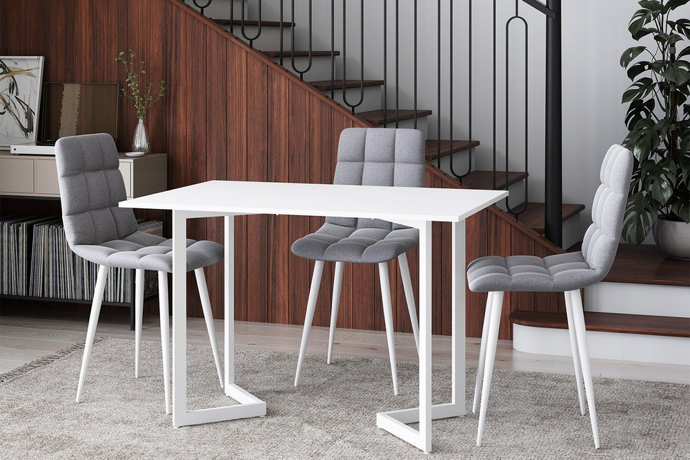 Стол кухонный обеденный раздвижной Дуб Вотан, Боско, 110х72х75 см