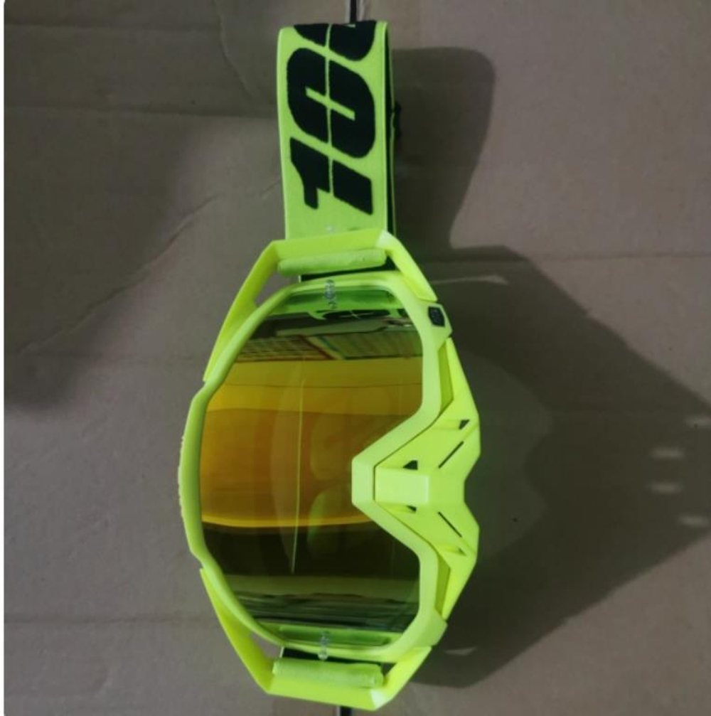 очки кроссовые BOLLFO зеленые