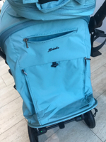 Коляска прогулочная Babalo 2024 Озёрный текстиль на черной раме