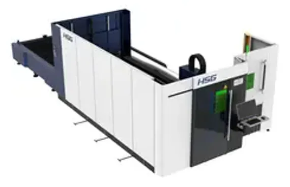 Широкоформатный лазерный станок HSG Laser серии GF для резки металла