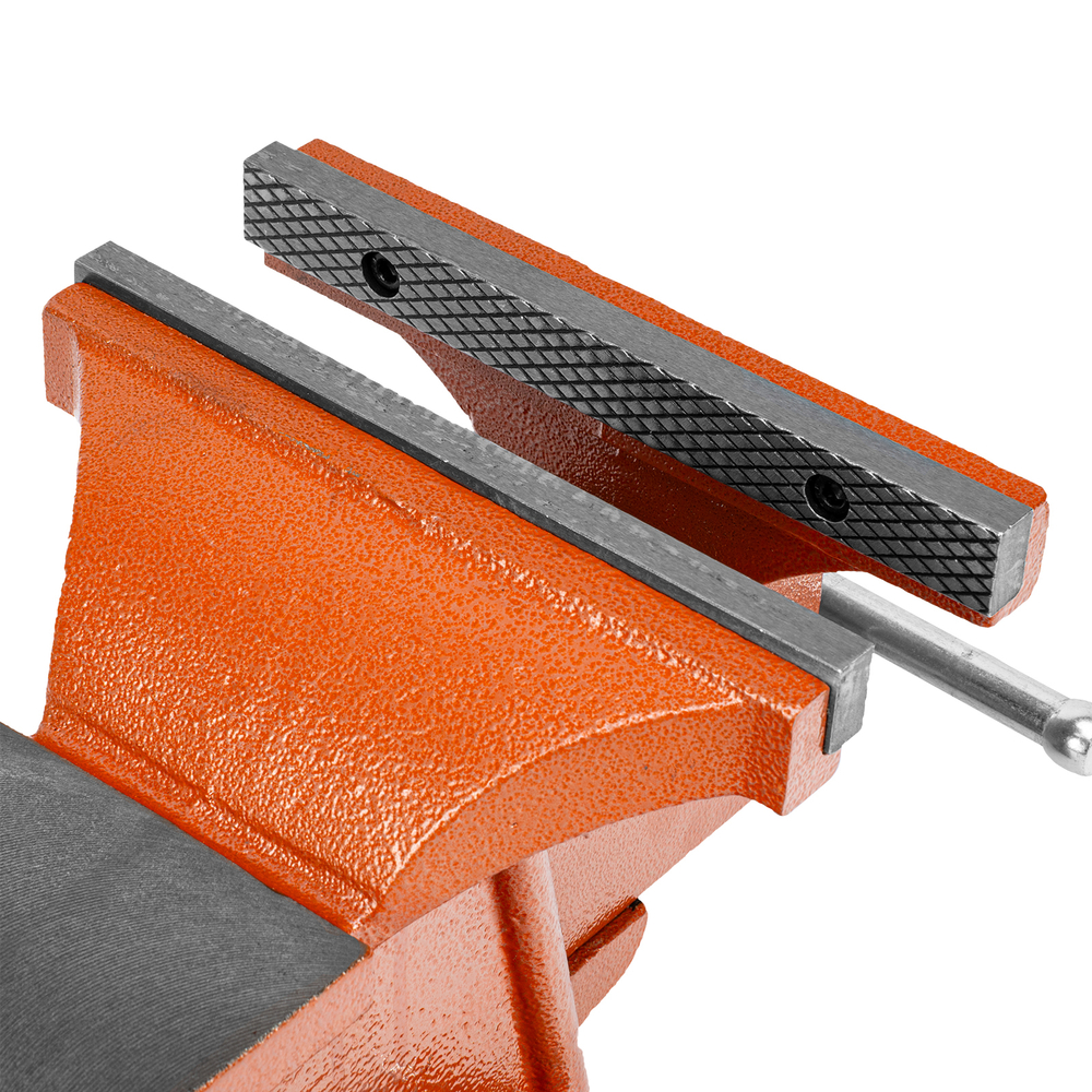 Тиски слесарные, 200 мм, поворотные, с наковальней Sparta