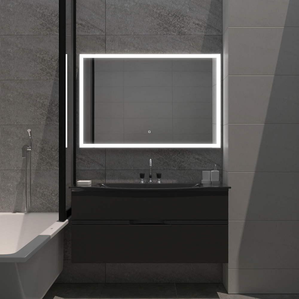 Зеркало MIXLINE "Норма" 1200*800 (ШВ) сенсорный выключатель, светодиодная подсветка